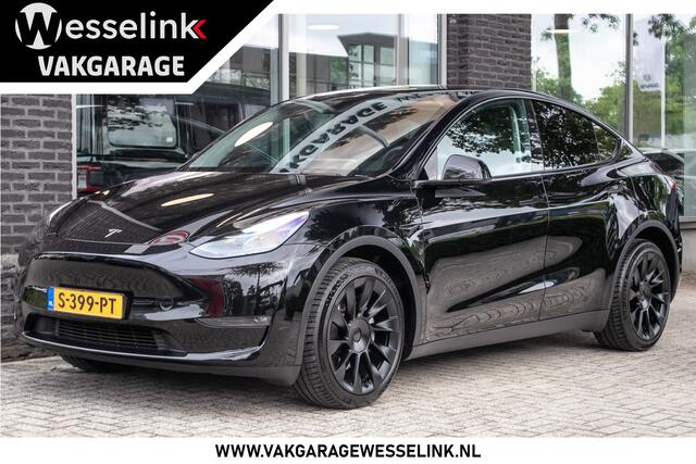 Tesla Model Y Long Range AWD 75 kWh - Stoel/stuurverw. | Panodak | Leder
