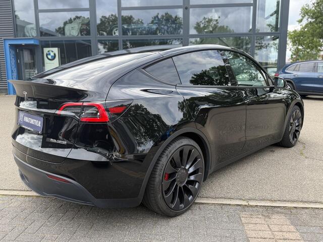 Tesla Model Y Performance AWD 75 kWh SOH 94% | TESLA FABRIEKSGARANTIE TOT 2028 | FABRIEKSGARANTIE OP ACCU & AANDRIJFLIJN TOT 2032 OF 192.000 KM | BTW VERREKENBAAR