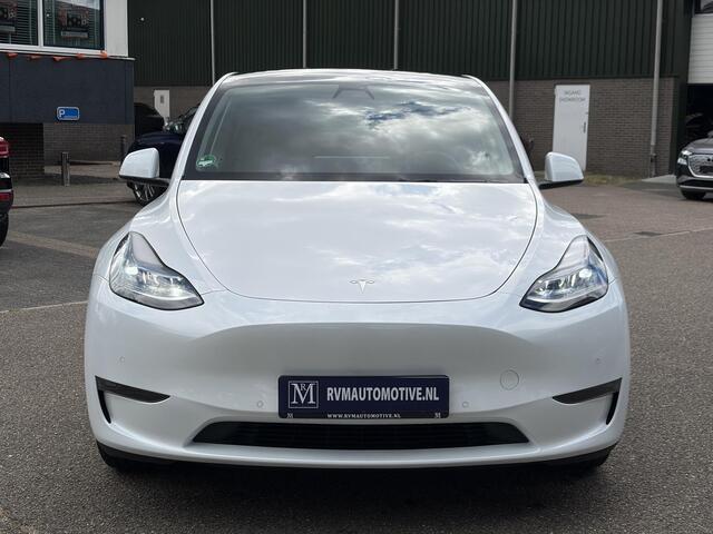Tesla Model Y Long Range AWD 75 kWh SOH 95% | VAN: 39.900,- VOOR: 37.770,- UW WKVOORDEEL: 2.130,-| TESLA FABRIEKSGARANTIE TOT 2027 | FABRIEKSGARANTIE OP ACCU & AANDRIJFLIJN TOT 2032 OF 192.000 KM| BTW VERREKENBAAR