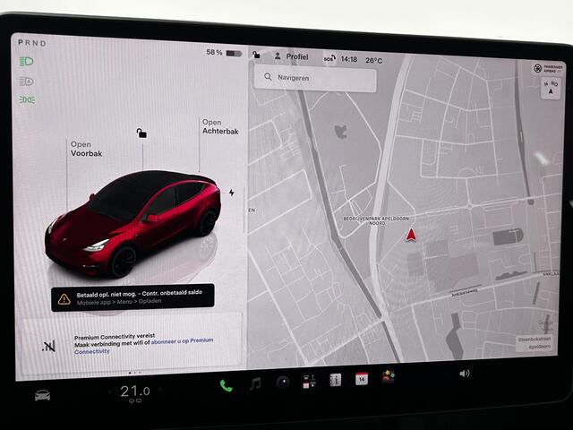 Tesla Model Y Performance AWD 75 kWh NAVIGATIE | ACHTERUITRIJCAMERA | PANORAMADAK