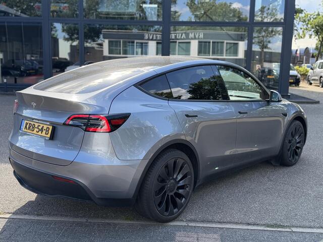 Tesla Model Y Long Range AWD 75 kWh SOH 94%| QUICKSILVER!| TESLA FABRIEKSGARANTIE TOT 04-2028/ 80.000KM | FABRIEKSGARANTIE OP ACCU & AANDRIJFLIJN TOT 2032 OF 192.000 KM | BTW VERREKENBAAR