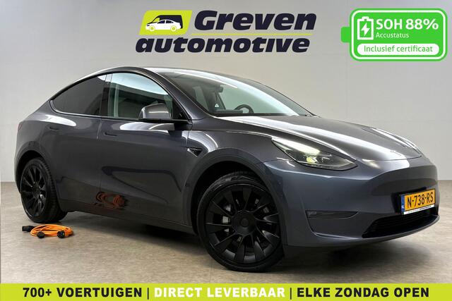 Tesla Model Y Long Range AWD 75 kWh | Snelladen | SOH 88% | Autopilot | Pano | Camera | Memory | Stoel/Stuurverw.