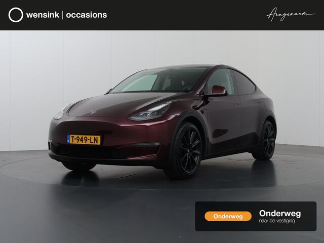 Tesla Model Y Long Range AWD 75 kWh | SOH 94% | Panoramadak | Lederen Bekleding | Camera | Adaptieve Cruise Control | Stoelverwarming |
