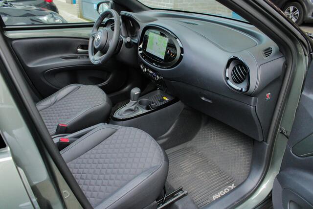 Toyota AYGO X 1.0 VVT-i S-CVT Premium |cabrio dak|automaat|dealer onderhouden|leder|navigatie|