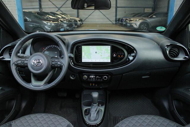 Toyota AYGO X 1.0 VVT-i S-CVT Premium |cabrio dak|automaat|dealer onderhouden|leder|navigatie|