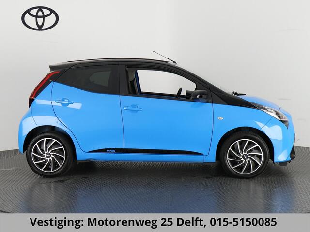 Toyota AYGO 1.0 VVT-i X CABRIOLET BITONE AUTOMAAT BIJNA 2020.AIRCO.CARPLAY NAVIGATIE.GARANTIE TOT 10-2029