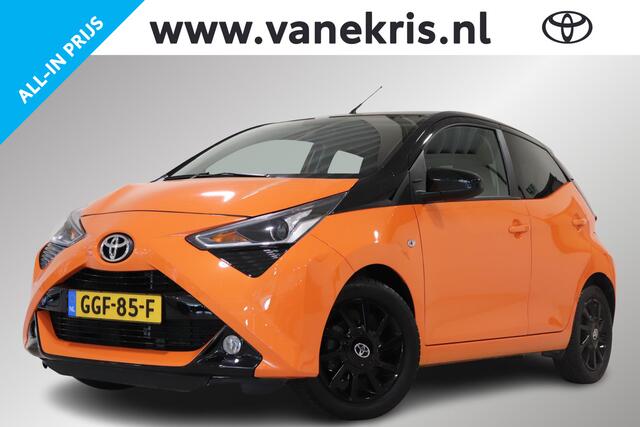 Toyota AYGO 1.0 VVT-i X-CITE Automaat, Airco, Apple Carplay / Android Auto, Camera, Bluetooth, Snelheidsbegrenzer!