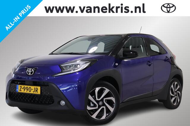 Toyota AYGO X 1.0 VVT-i MT Envy Limited, Apple Carplay, Android Auto, Stoelverwarming, Parkeersensoren voor en achter, Keyless entry, Navigatie, LED verlichting!