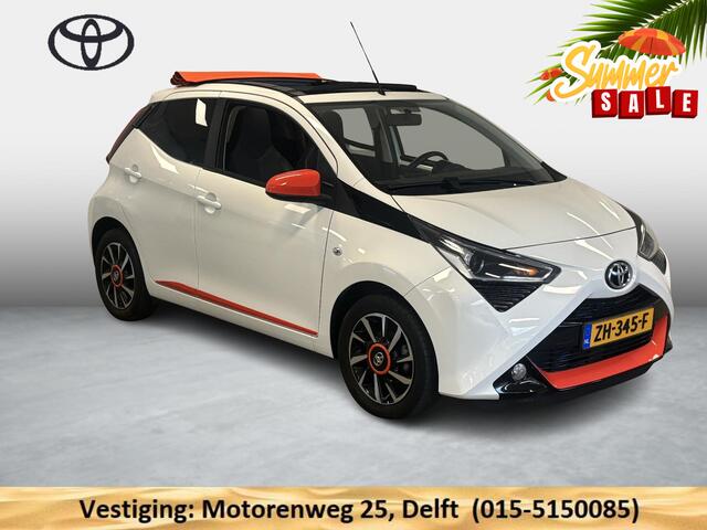 Toyota AYGO 1.0 VVT-i X-OTIC CABRIOLET 30.000 KM !! GARANTIE TOT 3-2029! LEDER.CARPLAY NAVI.AIRCO.LMV CAMERA !