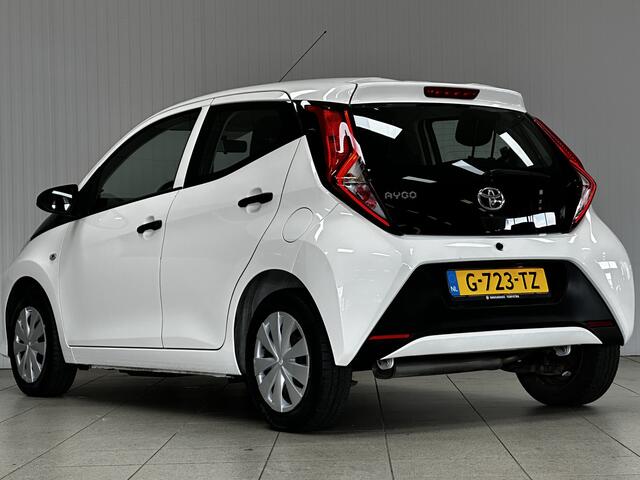 Toyota AYGO 1.0 VVT-i x-fun /5-Drs! /Airco /Elek. ramen voor /Bluetooth /AUX & USB /LED Dagrijverl. /Isofix /Armsteun.