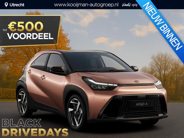 Toyota AYGO X Hybrid 115 play ¤23.250,- RIJKLAAR! Nu ¤500,- voordeel! Nu extra scherp geprijsd!