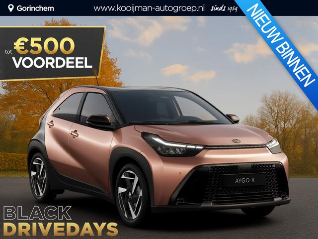 Toyota AYGO X Hybrid 115 play ¤23.250,- RIJKLAAR! Nu ¤500,- voordeel! Nu extra scherp geprijsd!