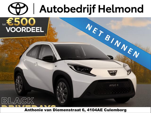 Toyota AYGO X 1.0 VVT-i MT Play ¤20.750,- RIJKLAAR! Nu ¤500,- voordeel! Nu extra scherp geprijsd!