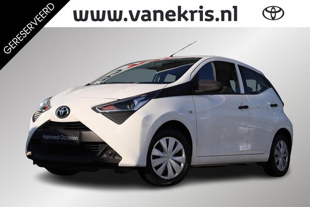 Toyota AYGO 1.0 VVT-i x-fun, Bluetooth, Airco, Elektrische ramen voor, Start / Stop, Speed Limiter.