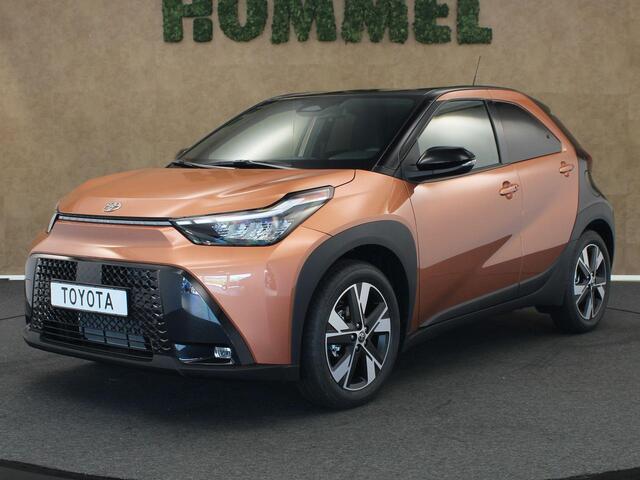 Toyota AYGO X Hybrid 115 pulse - NIEUWE AUTO - DIVERSE KLEUREN BESCHIKBAAR - PARKEERSENSOREN VOOR EN ACHTER - KEYLESS ENRTY & START - STOEL VERWARMING - DRAADLOZE TELEFOONLADER - AUTOMATISCH INKLAPBARE BUITENSPIEGELS