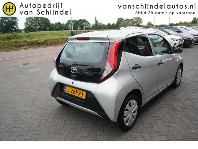 Toyota AYGO 1.0 VVT-I X-FUN OKT 2020 NL AUTO 5 DEURS AIRCO CRUISECONTROL LED BLUETOOTH RADIO CD AUX ELECTR.RAMEN/SPIEGELS