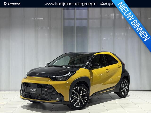 Toyota AYGO X Hybrid 115 GR Sport JBL-AUDIO , 18'' LM-VELGEN , KEYLESS , PARKEERSENSOREN V+A , STOELVERW , NAVI , CLIMA