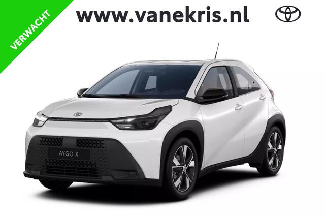 Toyota AYGO X Hybrid 115 Play, 17" velgen, Nieuw en snel leverbaar (september 2026) met €1.500 inruilpremie