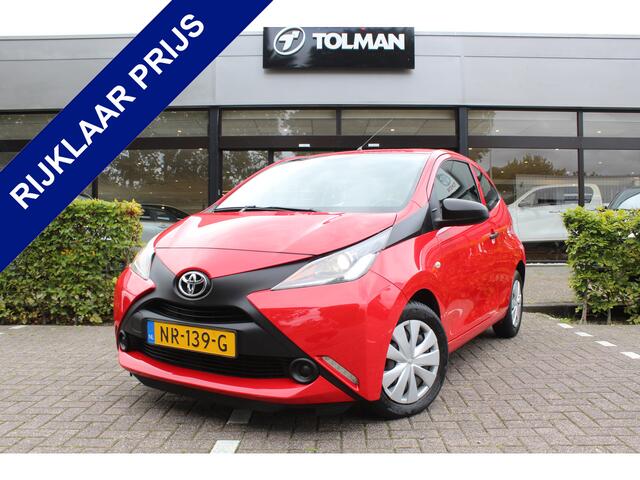 Toyota AYGO 1.0 VVT-i x | Rijklaar | Dealer onderhouden | All season banden | Radio/USB/AUX-speler | Centrale vergrendeling
