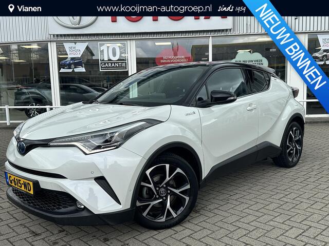 Toyota C-HR 1.8 Hybrid Style Ultimate lichtmetalen velgen 18" , Parkeersensoren voor - achter , Parkeerhulp ,navigatiesysteem full map , Stoelverwarming