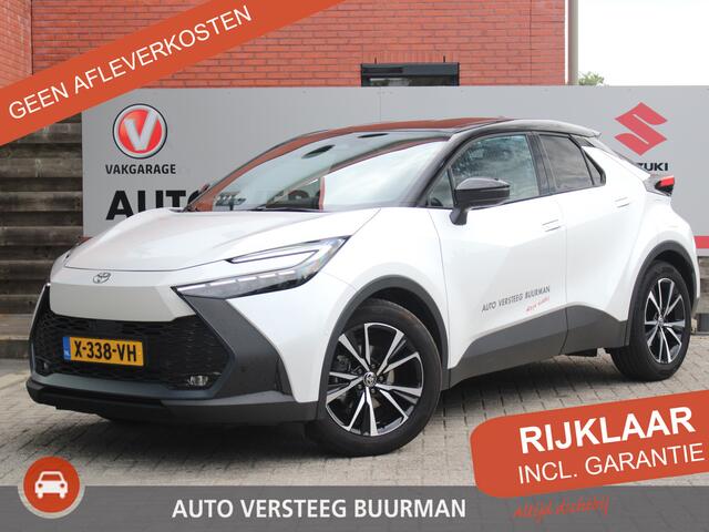 Toyota C-HR 1.8 Hybrid 140 First Edition Automaat Bi-tone Premium lak , NL Auto 360 Camera, Elektrische Achterklep, Draadloze Apple Carplay\Android Auto, Navigatie