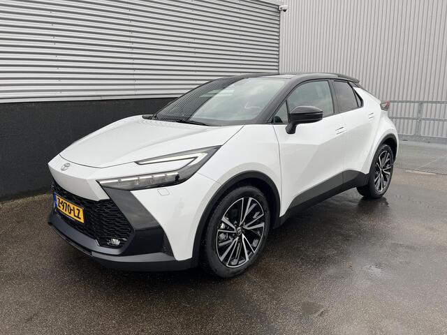 Toyota C-HR 1.8 Hybrid 140 Executive Bi-tone, NEXT GEN. PACK, Nieuw en direct rijden, Navigatie, Elek. Achterklep. Head-Up display, Dodehoekdetectie, JBL, LMV, PDC