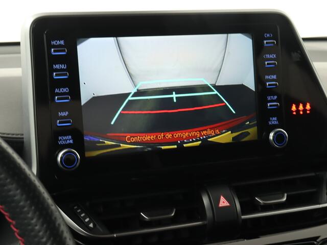 Toyota C-HR 1.8 Hybrid GR-Sport | Dodehoek Ass. | Stoel en stuurwiel verwarmd | Parkeersensoren | Cruise Control Adaptief | Camera | LM velgen | Parkeer Ass. |