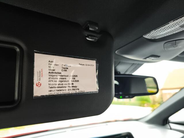 Toyota C-HR 1.8 Hybrid Dynamic (98 PK) 1e-Eig. & Dealer-Onderh. BOVAG-Garantie. NL-Auto. Half-Leer, Trekhaak, Navigatie/Apple-Carplay/Android-Auto, Adaptive-Cruisecontrol, Keyless-Entry/Start, Parkeersensoren-V+A, Achteruitrijcamera, DAB, Licht-Zicht-Pakket, Lm-Velge