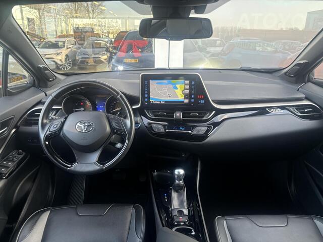 Toyota C-HR 1.8 Hybrid Black Edition Zeer mooi! | Leder | JBL | Navi | Parkeersensoren v+a | Camera | Adaptive Cruise control