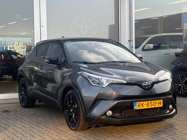 Toyota C-HR 1.8 Hybrid Black Edition Zeer mooi! | Leder | JBL | Navi | Parkeersensoren v+a | Camera | Adaptive Cruise control