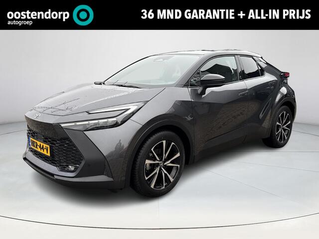 Toyota C-HR 1.8 Hybrid 140 First Edition **NAVIGATIE/ STUUR- EN STOELVERWARMING/ ELEK. ACHTERKLEP/ DODEHOEKDETECTIE/ 36 MAANDEN GARANTIE**