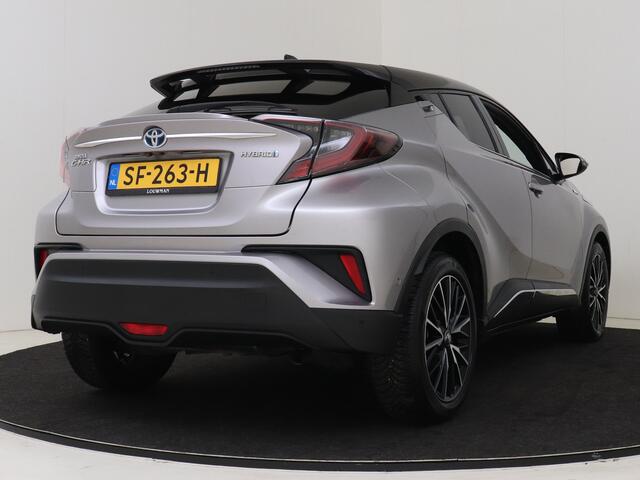 Toyota C-HR 1.8 Hybrid Style bi-tone + Premium Pack I Navigatie I Climate Control I Cruise Controle Adaptief I Stuur en Stoelverwarming Voor I