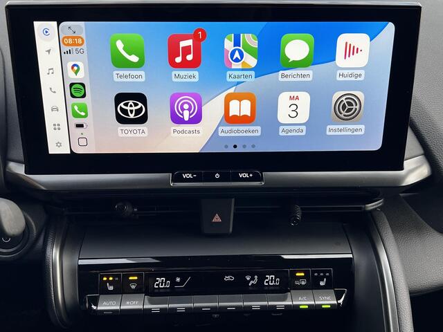 Toyota C-HR 1.8 Hybrid 140 Dynamic Automaat / Fabrieksgarantie tot 10 jaar mogelijk * / Stuur-, stoel- en voorruitverwarming / Navigatie / Camera / Climate Control / Apple Carplay Android / 18" LM wielen /