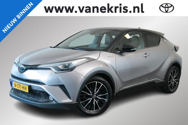 Toyota C-HR 1.8 Hybrid Bi-Tone Limited, Leder, Navi, JBL Stoelverwarming, Navigatie, BSM, Keyless Entry / start, Parkeercamera