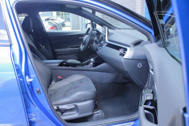 Toyota C-HR 2.0 Hybrid GR-Sport |dealer onderhouden|Apple/Andriod|elek stoel|leder-alcantara|LED|