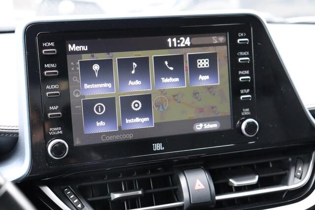 Toyota C-HR 1.8 Hybrid First Edition, Trekhaak, Cruise control , Apple CarPlay / Android Auto, Treeplank, BSM.