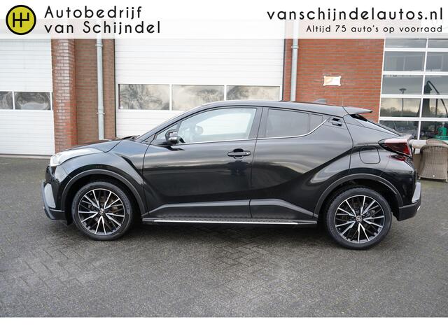 Toyota C-HR 1.2 Style LUXE! TREKHAAK - CAMERA - NAVI - STOELVERWARMING - HALF LEDER - PARKEERSENSOREN V+A - RIJSTROOKSENSOR - KEYLESS - 18 INCH LMV - CLIMA - DAB+ - BLUETOOTH - PRIVACYGLAS - PARKEERHULP