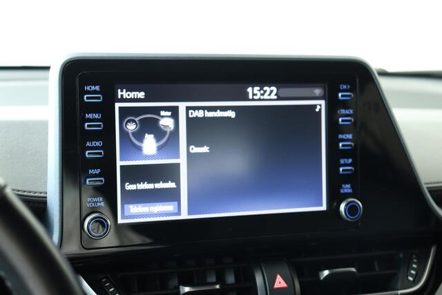 Toyota C-HR 1.8 Hybrid Style Bitone, Trekhaak, BSM, Stuur- Stoel- Voorruit verwarming, Apple Carplay / Android Auto!