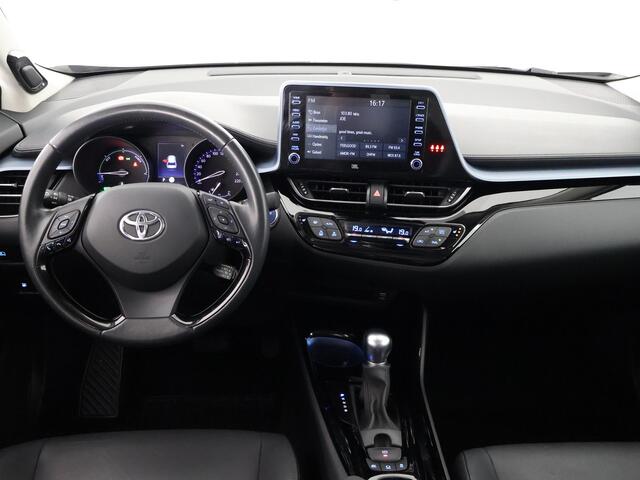 Toyota C-HR 1.8 HYBRIDE STYLE LUXERY NAVI LEDER GARANTIE 2032 PDC V+A. BLIND SPOT MONITOR. STOELVERWARMING