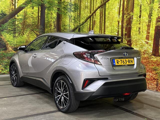 Toyota C-HR 1.8 Hybrid Executive Automaat 18 Inch JBL Leder Stof Navi Camera LED Trekhaak Rijstrook ACC