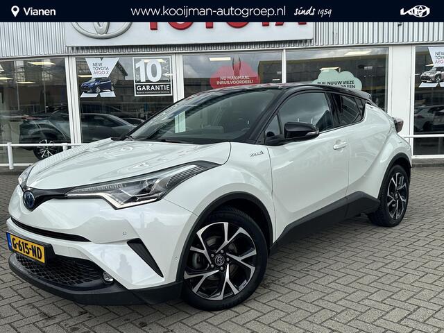 Toyota C-HR 1.8 Hybrid Style Ultimate lichtmetalen velgen 18" , Parkeersensoren voor - achter , Parkeerhulp ,navigatiesysteem full map , Stoelverwarming