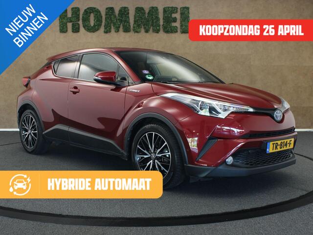 Toyota C-HR 1.8 Hybrid Dynamic - ORIGINEEL NEDERLANDSE AUTO - AFNEEMBARE TREKHAAK - 725KG GEREMD TREKGEWICHT - PARKEERSENSOREN VOOR EN ACHTER - NAVIGATIE - DODEHOEK DETECTIE - HOMMEL ONDERHOUDEN - STOELVERWARMING - JBL GELUIDSINSTALLATIE