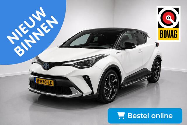 Toyota C-HR 2.0 Hybrid SPORT |Side skirts|Sportstoelen|Parelmoer Two-Tone| Keyless|Navi|Camera|CarPlay|JBL-Sound|Dode hoek