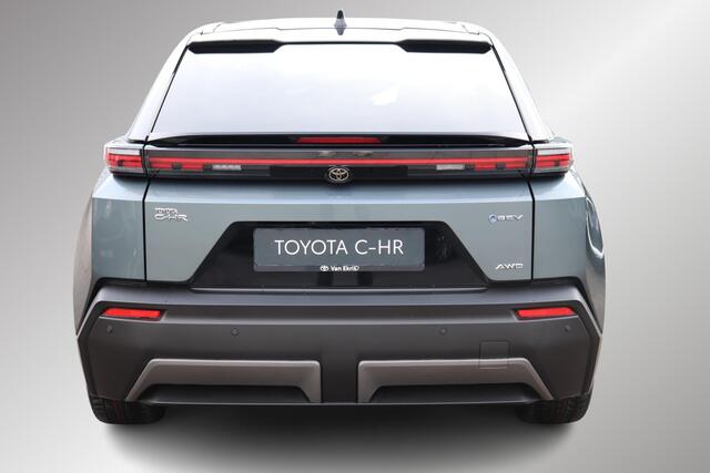 Toyota C-HR Executive AWD 77 kWh, Inruilpremie ¤3.000,-, 22kW AC, Licht Grijs interior, BSM, Bi-Tone, 360 graden camera!