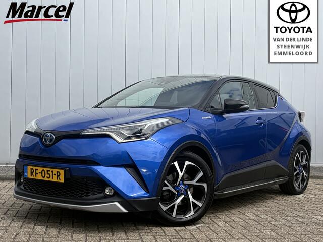 Toyota C-HR 1.8 Hybrid Bi-Tone NL Auto Trekhaak JBL Treeplanken Navi Clima Cruise