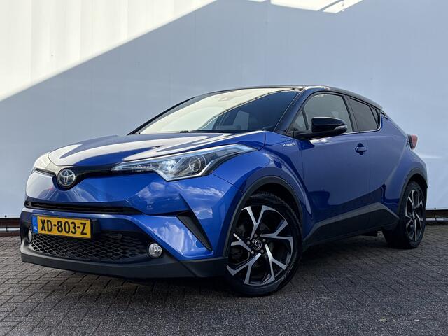 Toyota C-HR 1.8 Hybrid Bi-Tone Trekhaak Camera Nav/Cruise Stoelverw Voll.Onderhouden!