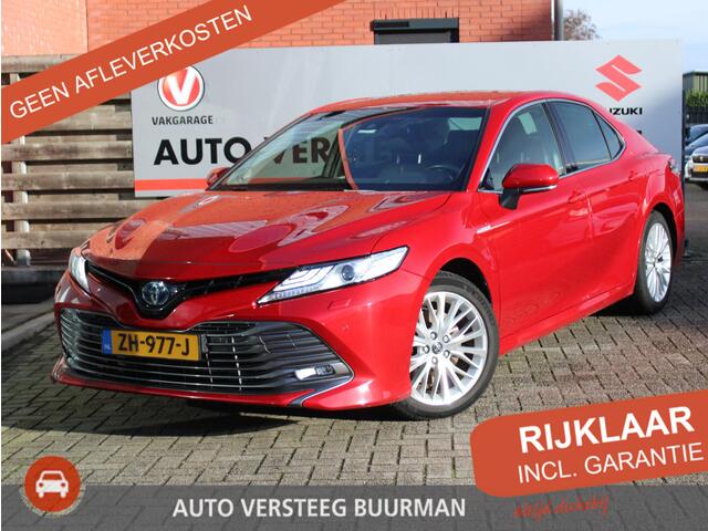 Toyota CAMRY 2.5 Hybrid Premium Automaat Navigatie, Elektrische Stoelverstelling, Parkeersensoren Voor en Achter, JBL Geluidsinstallatie