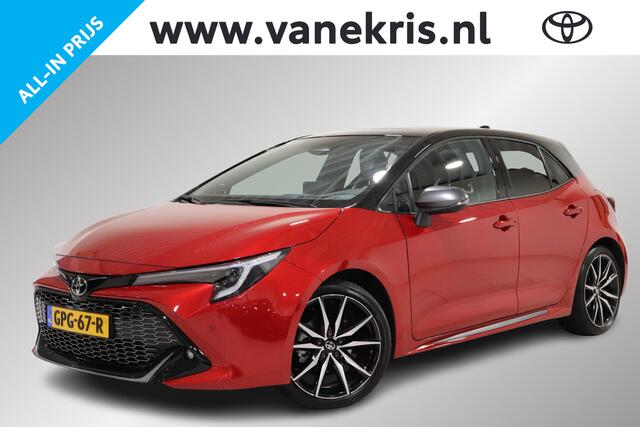 Toyota COROLLA Hybrid 140 GR Sport, Pano Pack, Trekhaak, Apple Carplay/Android Auto, Sensoren, JBL, BSM!