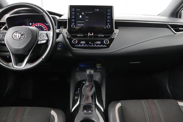 Toyota COROLLA 2.0 Hybrid GR-Sport | Stoelverwarming | Adaptive cruise | Carplay | Camera | Full LED | Keyless | Park Assist | Half leder | Sportstoelen
