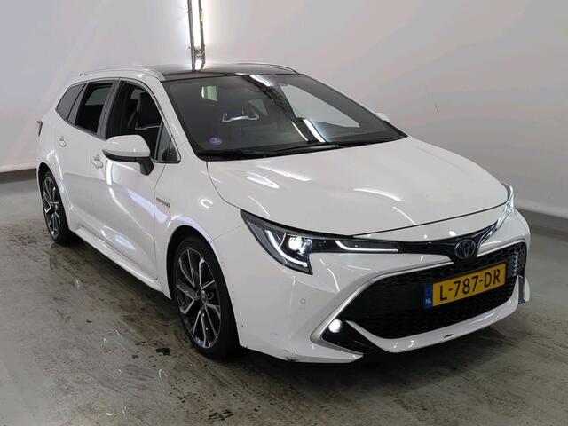 Toyota COROLLA Touring Sports 2.0 Hybrid Premium 1e Eigenaar | NL-Auto | Volledig Onderh | BTW | Pano | Camera | Head-Up | Elek klep | WinterPack | Navi | Ad Cruise | Keyless | Matrix Led | DAB | PDC